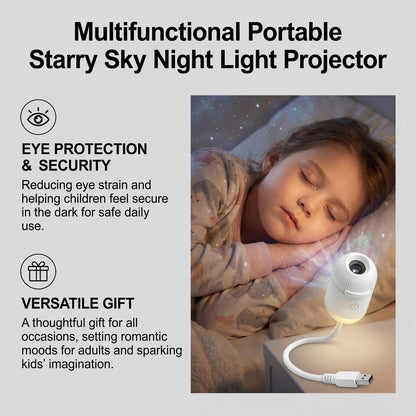 USB Starry Sky Projection Night Light